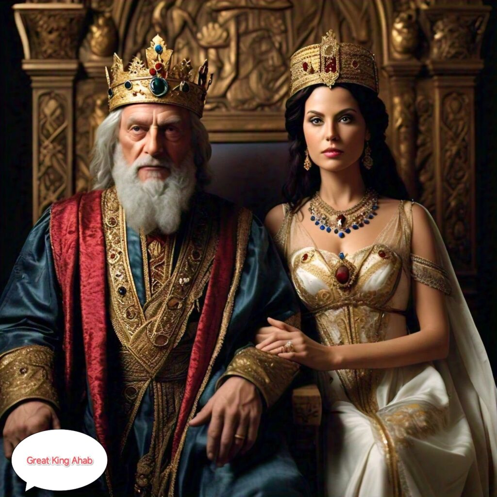 The Tragedy of King Ahab and Queen Jezebel