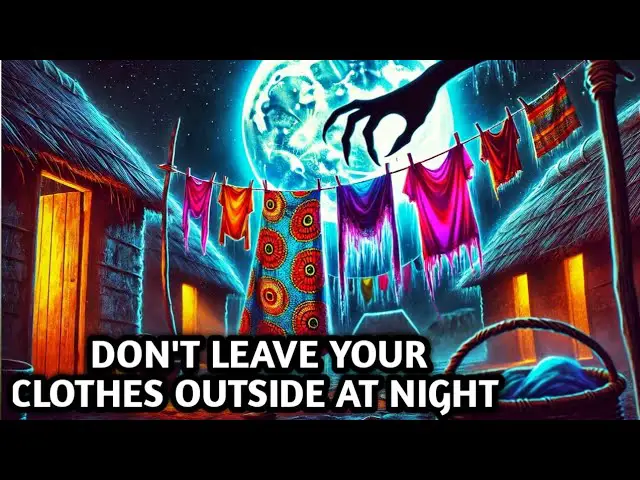 Why Clothes Should NEVER Stay Outside At Night